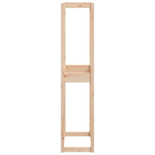 Dækreol 63x40x180 cm massivt fyrretræ