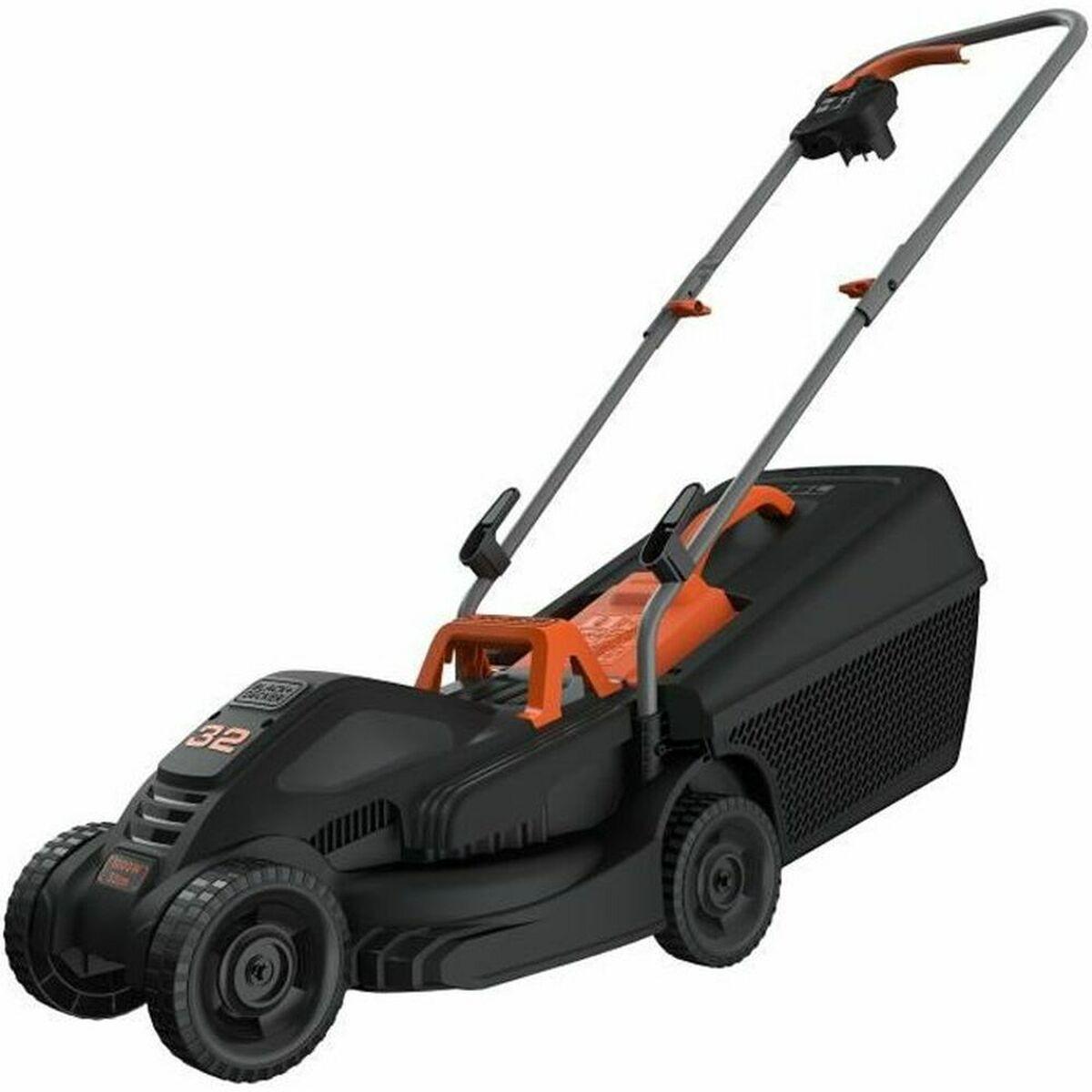 Black & Decker BEMW351-QS, Manuel plæneklipper, 32 cm, 2 cm, 6 cm, Roterende knive, 35 L