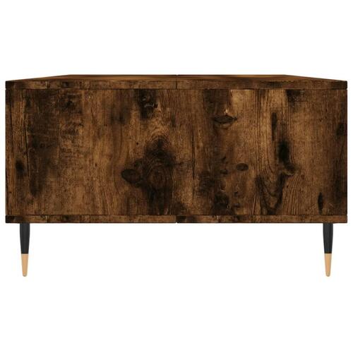 Sofabord 104x60x35 cm konstrueret træ røget egetræsfarve