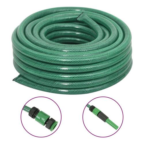 Haveslange med tilbehørssæt 0,75" 20 m PVC grøn