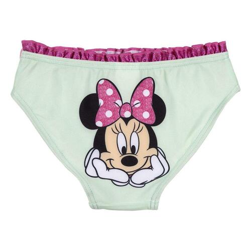 Badedragt til piger Minnie Mouse Turkisblå 4 år