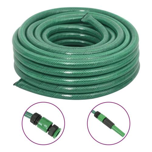 Haveslange med tilbehørssæt 0,75" 50 m PVC grøn