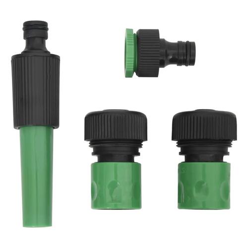 Haveslange med tilbehørssæt 0,5" 50 m PVC grøn
