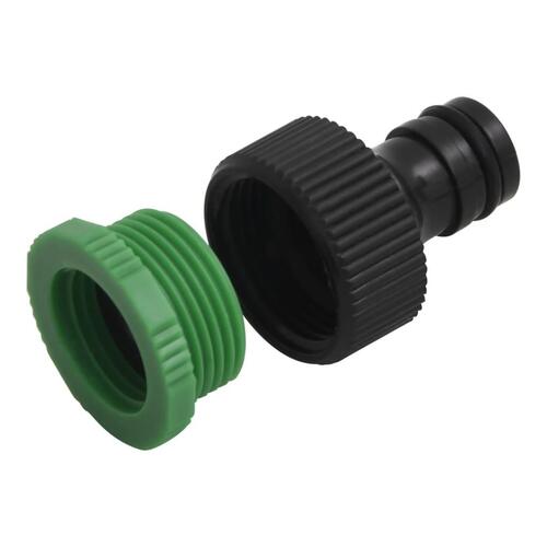 Haveslange med tilbehørssæt 0,5" 50 m PVC grøn