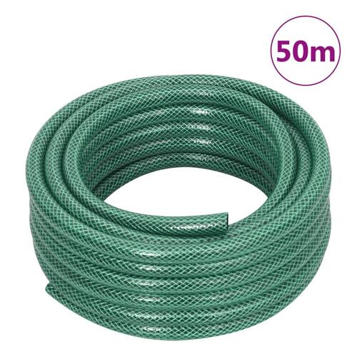 Haveslange med tilbehørssæt 0,5" 50 m PVC grøn