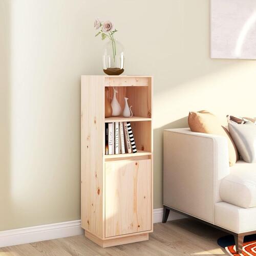 Højskab 37x34x110 cm massivt fyrretræ