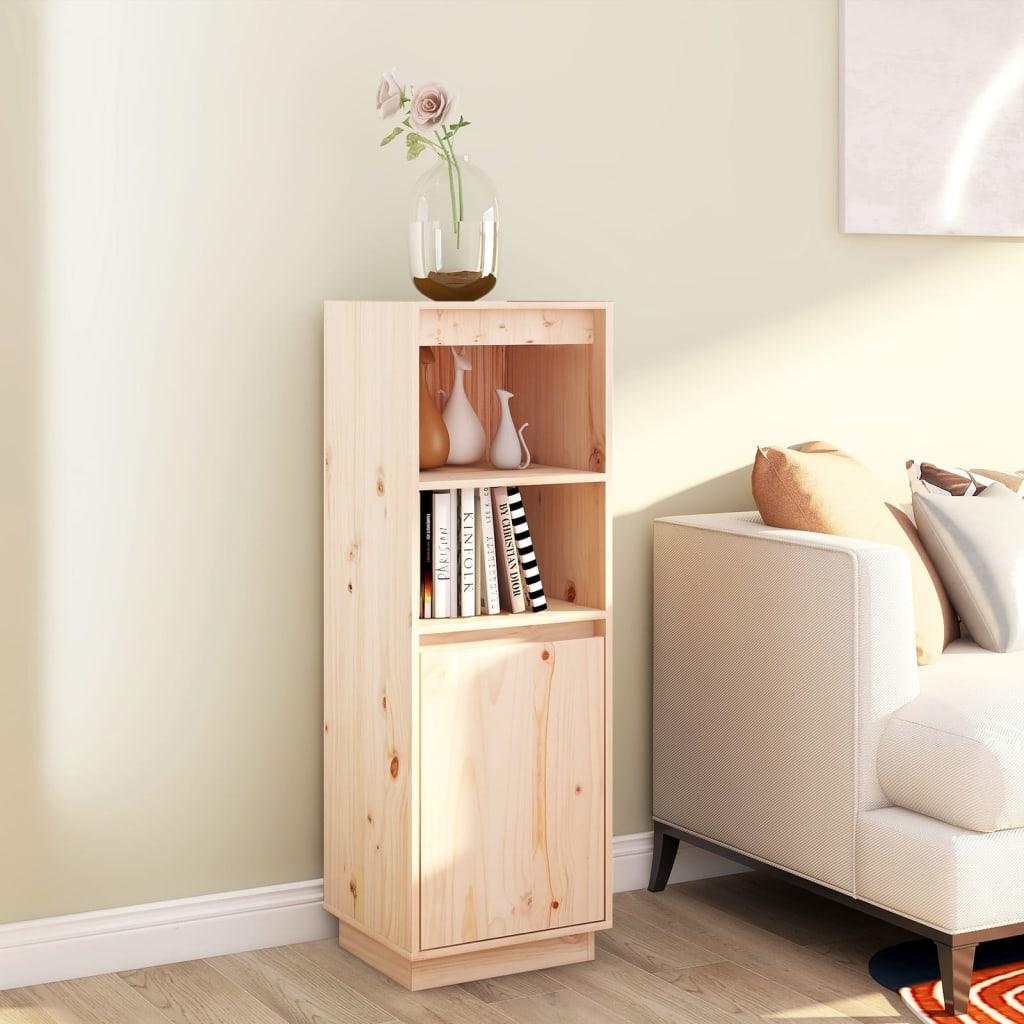 Højskab 37x34x110 cm massivt fyrretræ