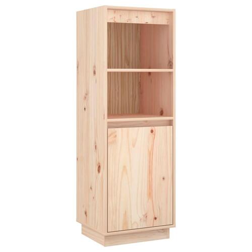Højskab 37x34x110 cm massivt fyrretræ