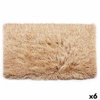 Tæppe Beige Bomuld Polyester 50 x 2 x 80 cm (6 enheder)