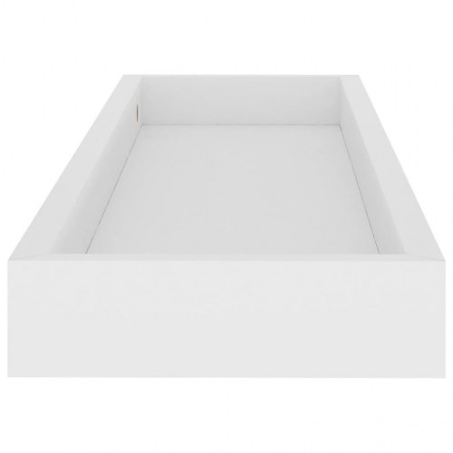 Svævehylder 4 stk. 60x15x4 cm MDF hvid