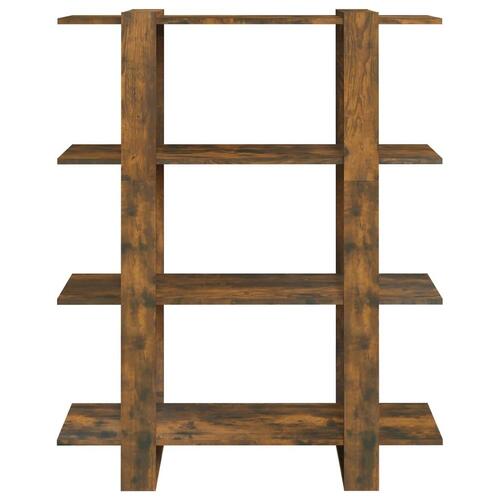 Bogreol/rumdeler 100x30x123,5 cm sonoma-eg