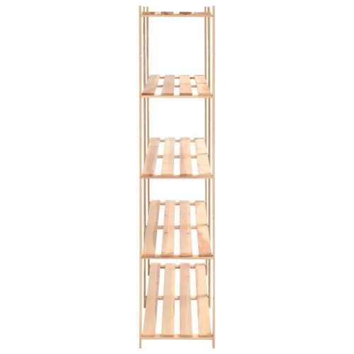 Reoler 10 stk. 5 hylder 170 x 38 x 170 cm fyrretræ 500 kg