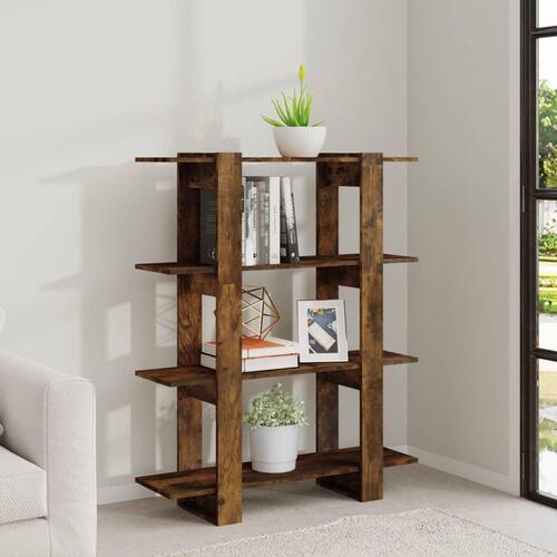 Bogreol/rumdeler 100x30x123,5 cm sonoma-eg
