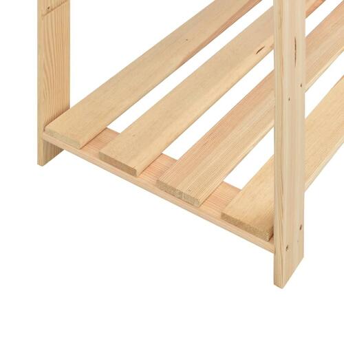 Reoler 10 stk. 5 hylder 170 x 38 x 170 cm fyrretræ 500 kg