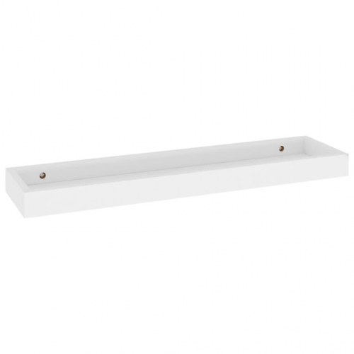 Svævehylder 4 stk. 60x15x4 cm MDF hvid