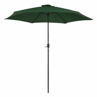 Parasol Aktive 300 x 245 x 300 cm Aluminium Grøn