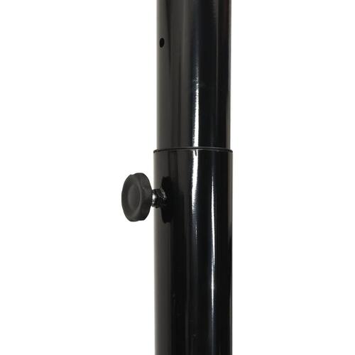 Basketballstativ 258-363 cm polyethylen hvid