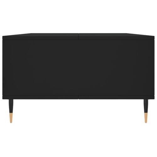 Sofabord 104x60x35 cm konstrueret træ sort