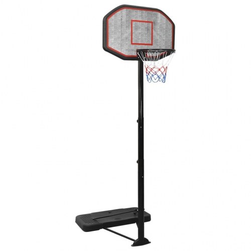 Basketballstativ 258-363 cm polyethylen sort