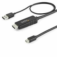 Mini Display Port til HDMI adapter Startech HD2MDPMM1M 1 m Sort