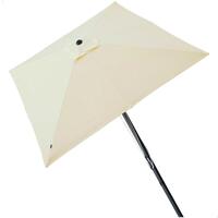 Parasol Aktive 300 x 271 x 300 cm Stål Aluminium Flødefarvet