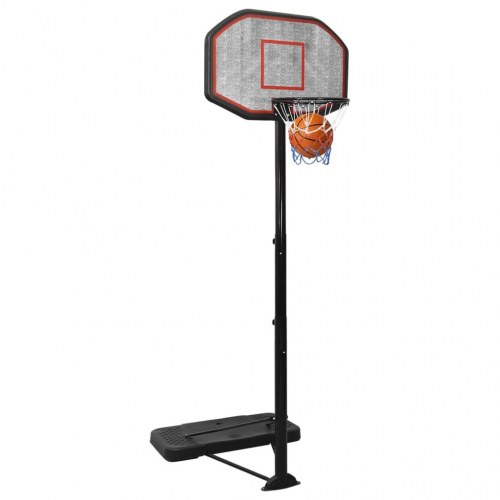 Basketballstativ 258-363 cm polyethylen sort