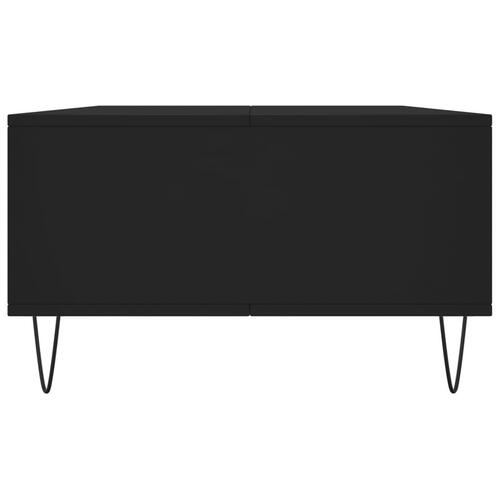 Sofabord 104x60x35 cm konstrueret træ sort