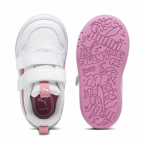 Sportssko til børn Puma Multiflex Sl V Hvid Pink 37