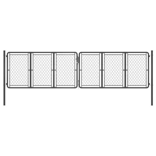 Havelåge 400x125 cm stål antracitgrå