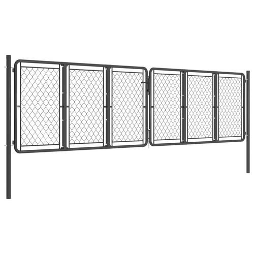 Havelåge 400x125 cm stål antracitgrå