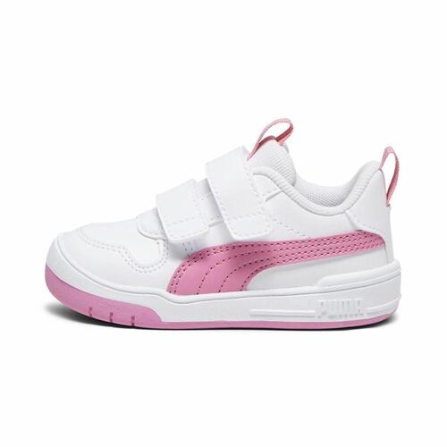 Sportssko til børn Puma Multiflex Sl V Hvid Pink 38