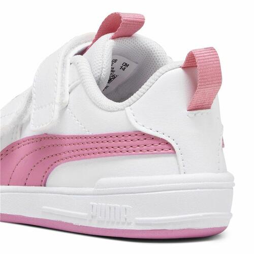 Sportssko til børn Puma Multiflex Sl V Hvid Pink 38