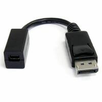 Mini DisplayPort til DisplayPort-adapter Startech DP2MDPMF6IN 4K Ultra HD Sort