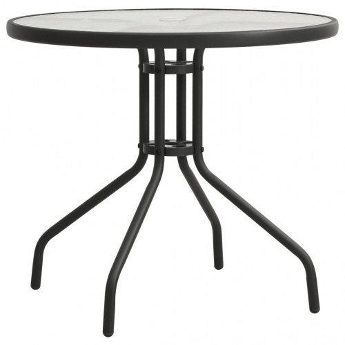 Bistrobord Ø80x71 cm stål antracitgrå