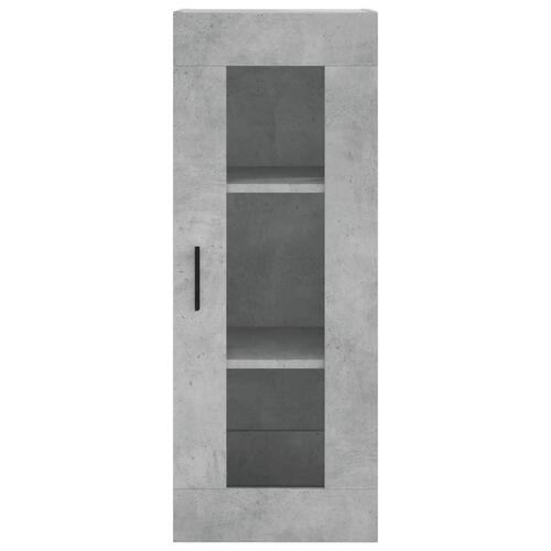 Vægskab 34,5x34x90 cm betongrå