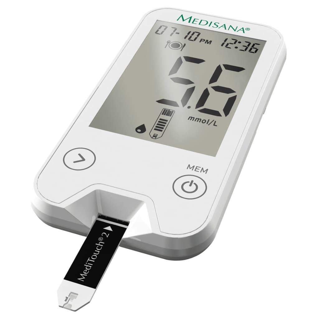 blodsukkerapparat MediTouch 2 mmol/L hvid