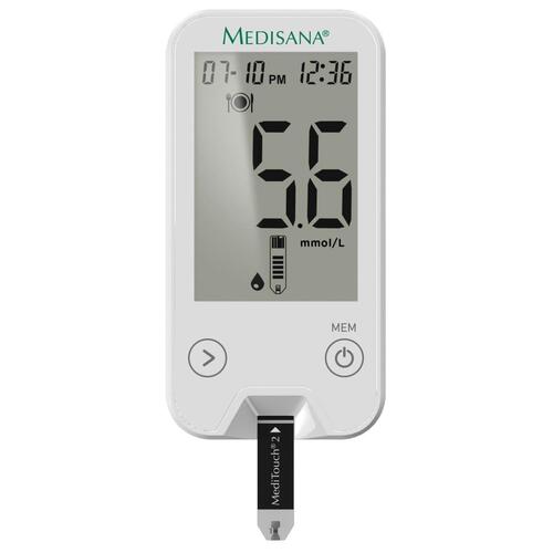 blodsukkerapparat MediTouch 2 mmol/L hvid