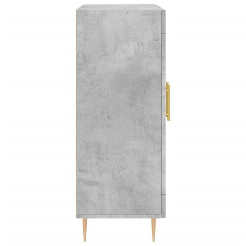 Skænk 69,5x34x90 cm konstrueret træ betongrå