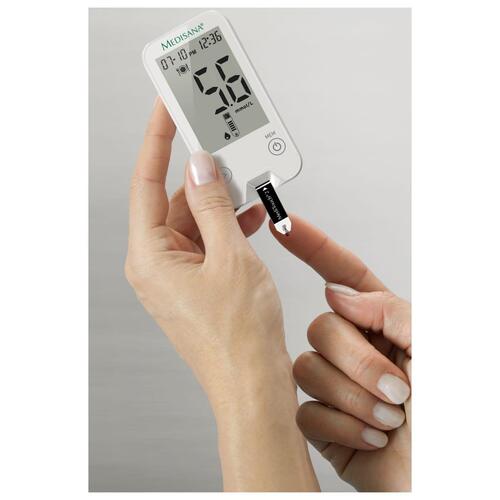 blodsukkerapparat MediTouch 2 mmol/L hvid