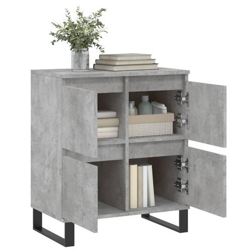 Skænk 60x35x70 cm konstrueret træ betongrå