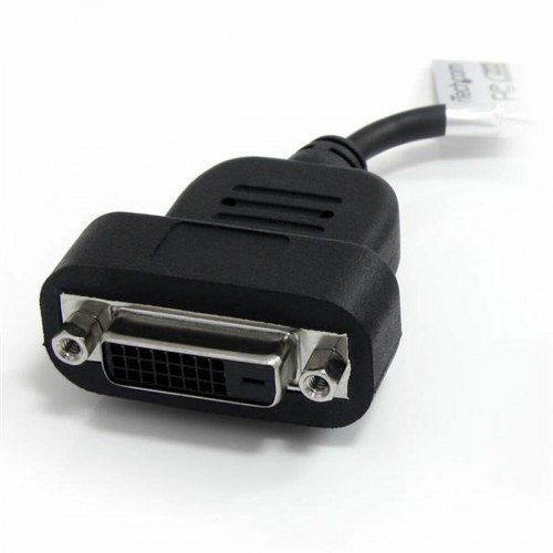 DisplayPort kabeladapter - Startech DisplayPort til DVI, 20 cm, sort