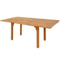 Bord der kan slås ud Aktive 200 x 74 x 100 cm Akacie