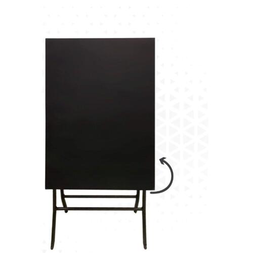 Sammenklappeligt bord Aktive 70 x 70 x 50 cm Stål