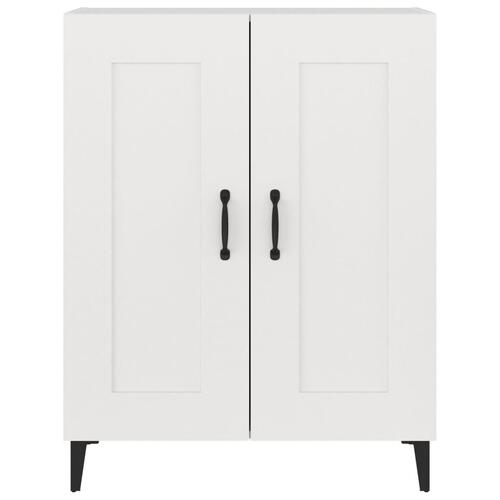 Skænk 69,5x34x90 cm konstrueret træ hvid