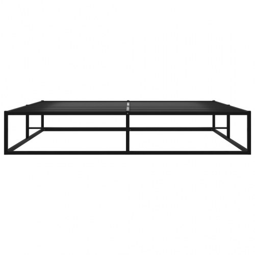 Sengestel 180×200 cm i metal - sort