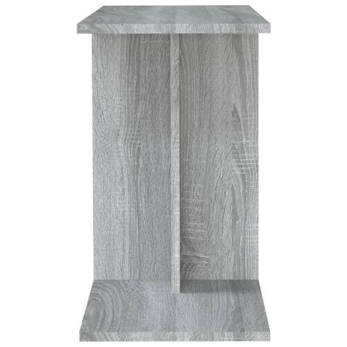 Sidebord 50x30x50 cm konstrueret træ grå sonoma-eg