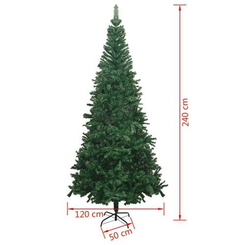 Kunstigt juletræ L 240 cm grøn