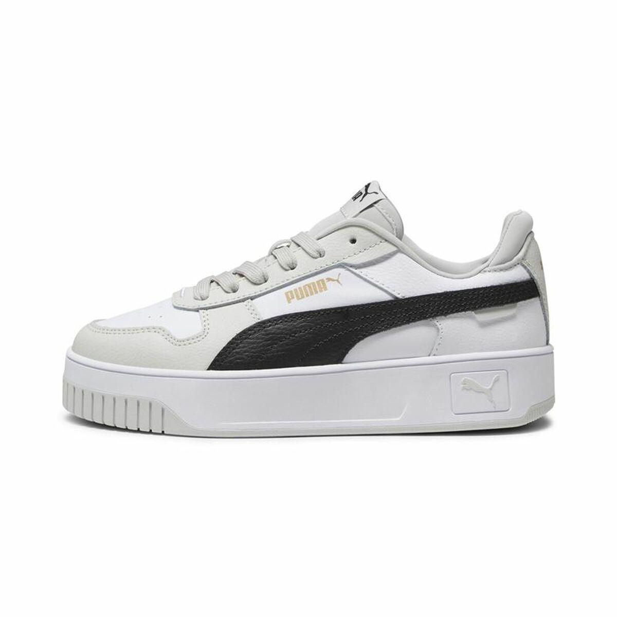 Sportssneakers til damer Puma Carina Street Hvid Grå 39