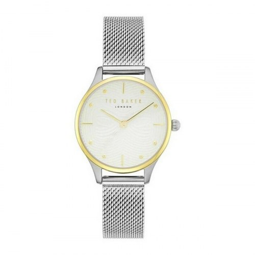 Ted Baker dameur TE50704001 - sølv mesh, Ø 30 mm