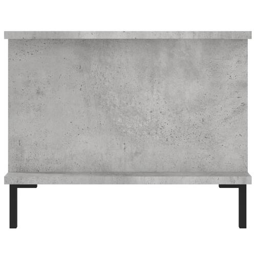 Sofabord 90x50x40 cm konstrueret træ betongrå